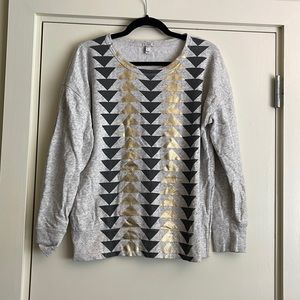 J.Crew Chevron Pullover